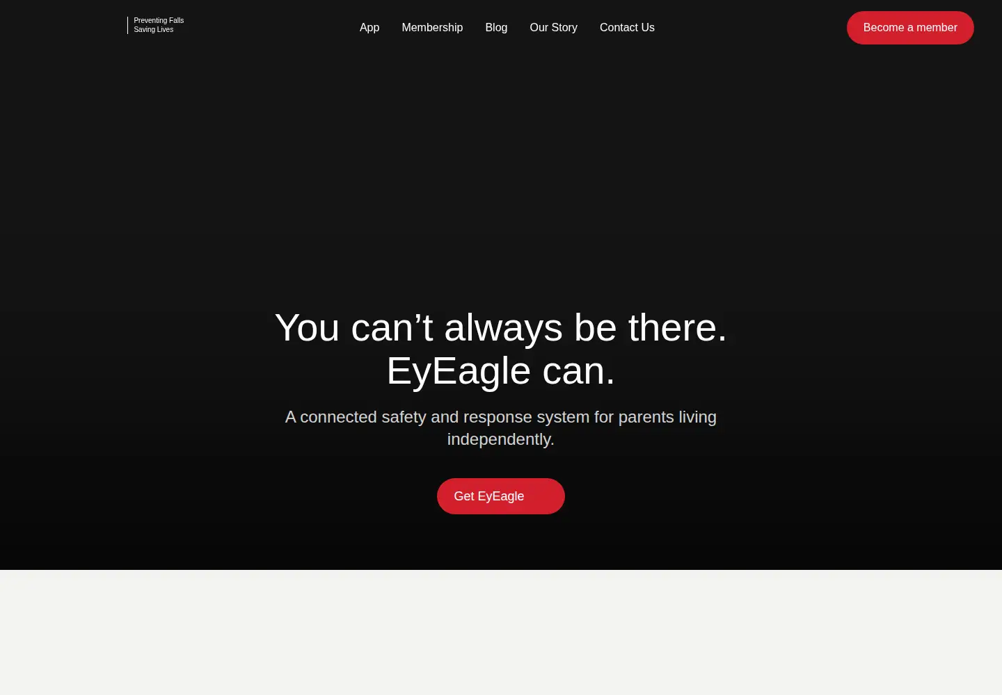 Screenshot of eyeagle.ai