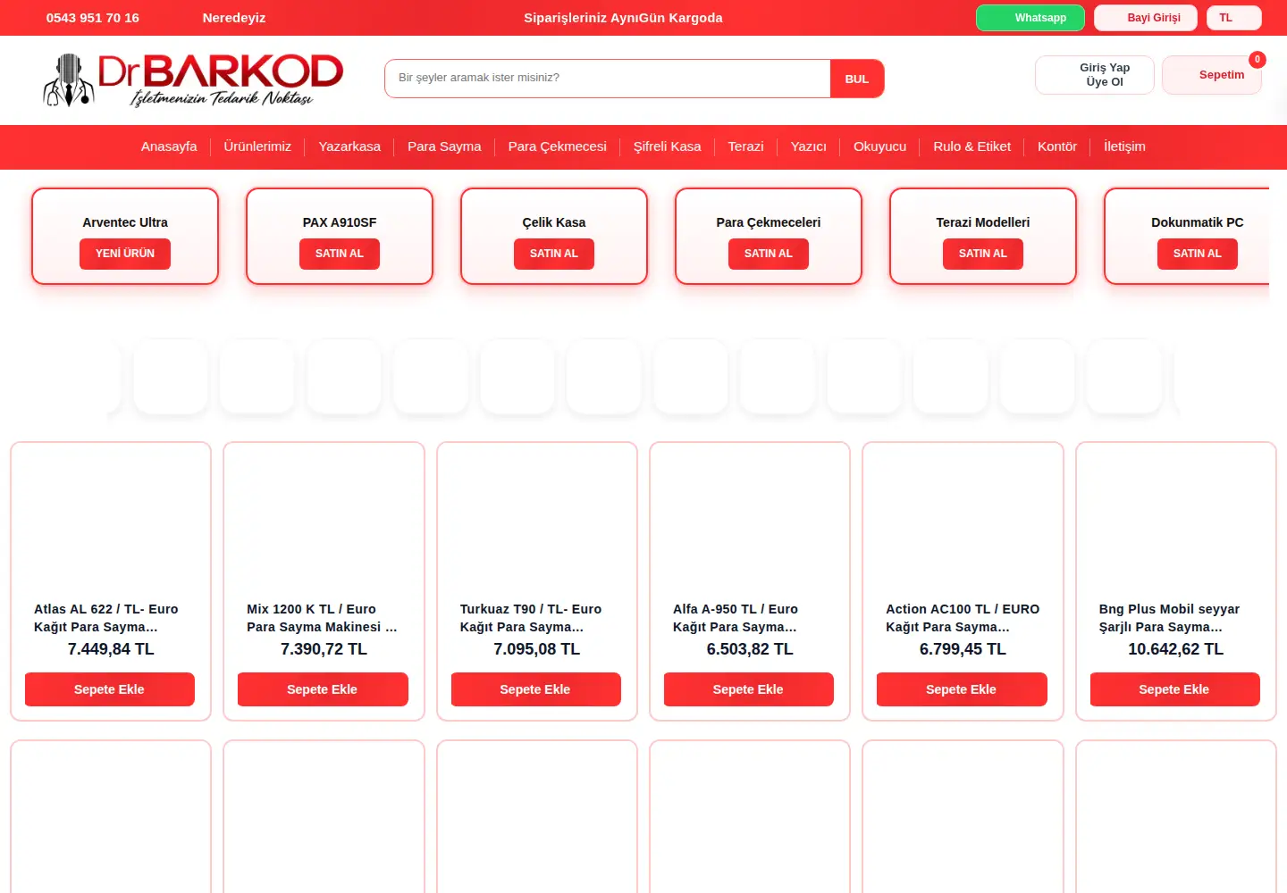 Captured homepage of drbarkod.com in the current scan