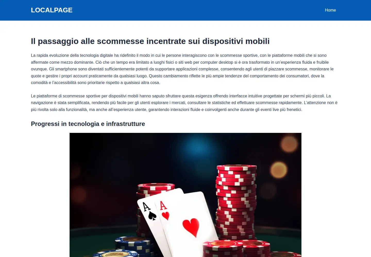 Screenshot of localpage.eu