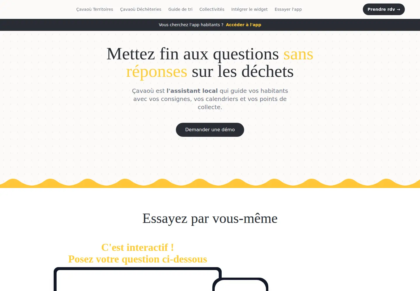 Screenshot of cavaou.fr