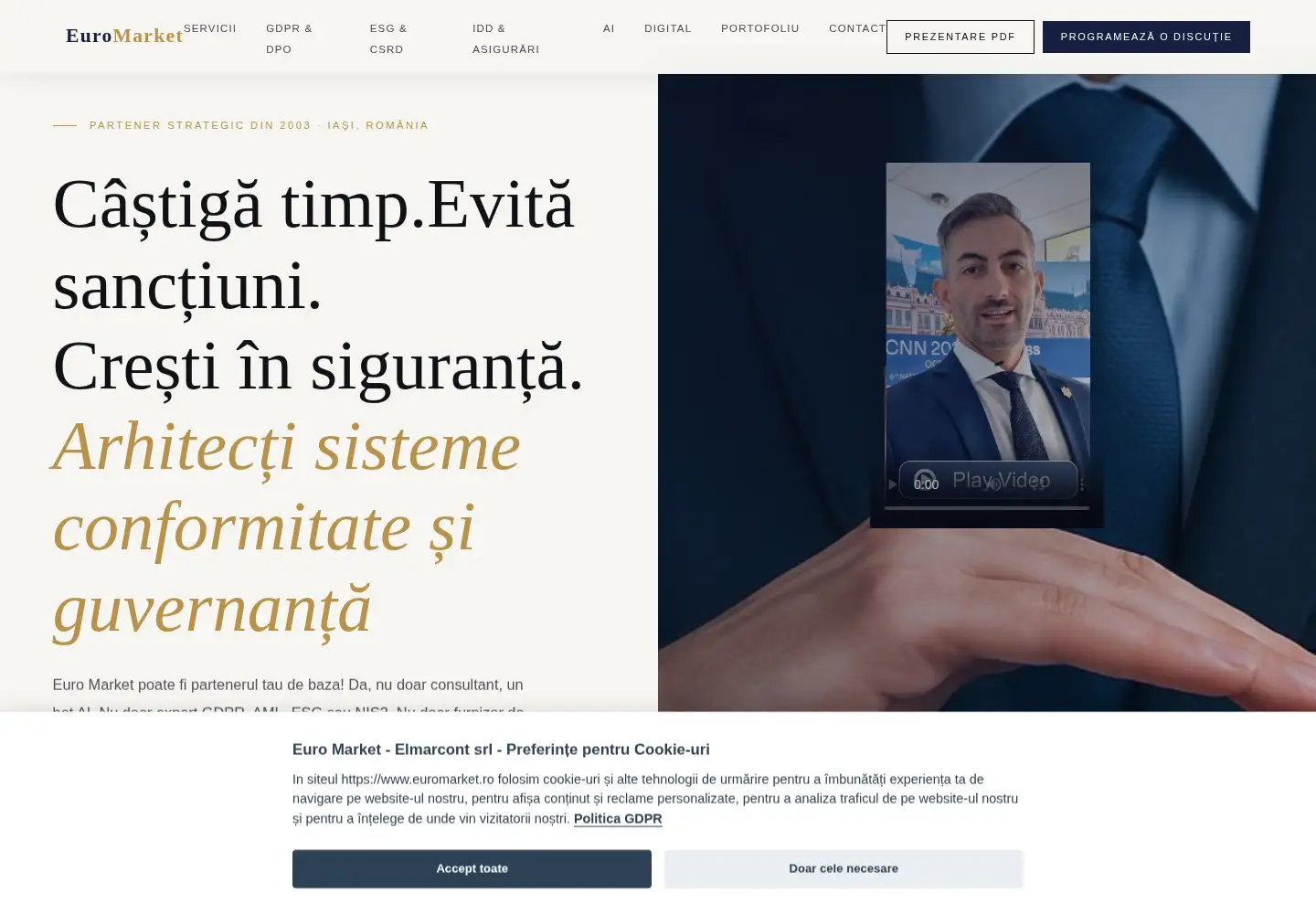 Screenshot of euromarket.ro