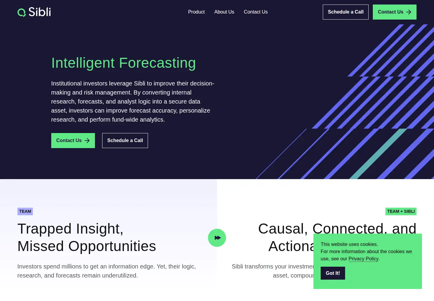 Screenshot of sibli.ai