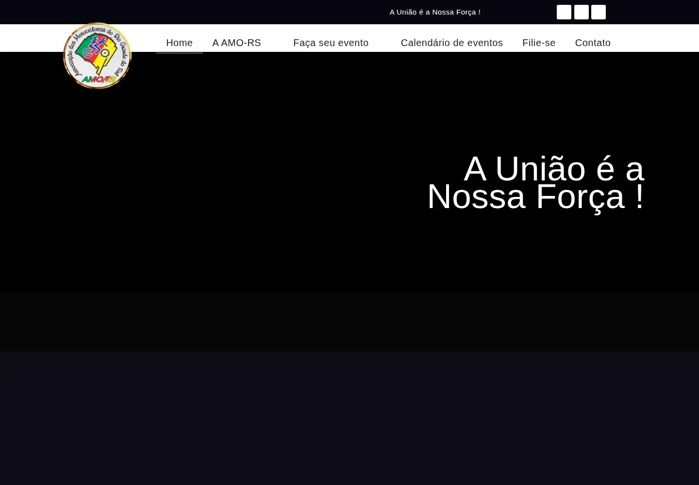 Captured homepage of amors.com.br in the current scan