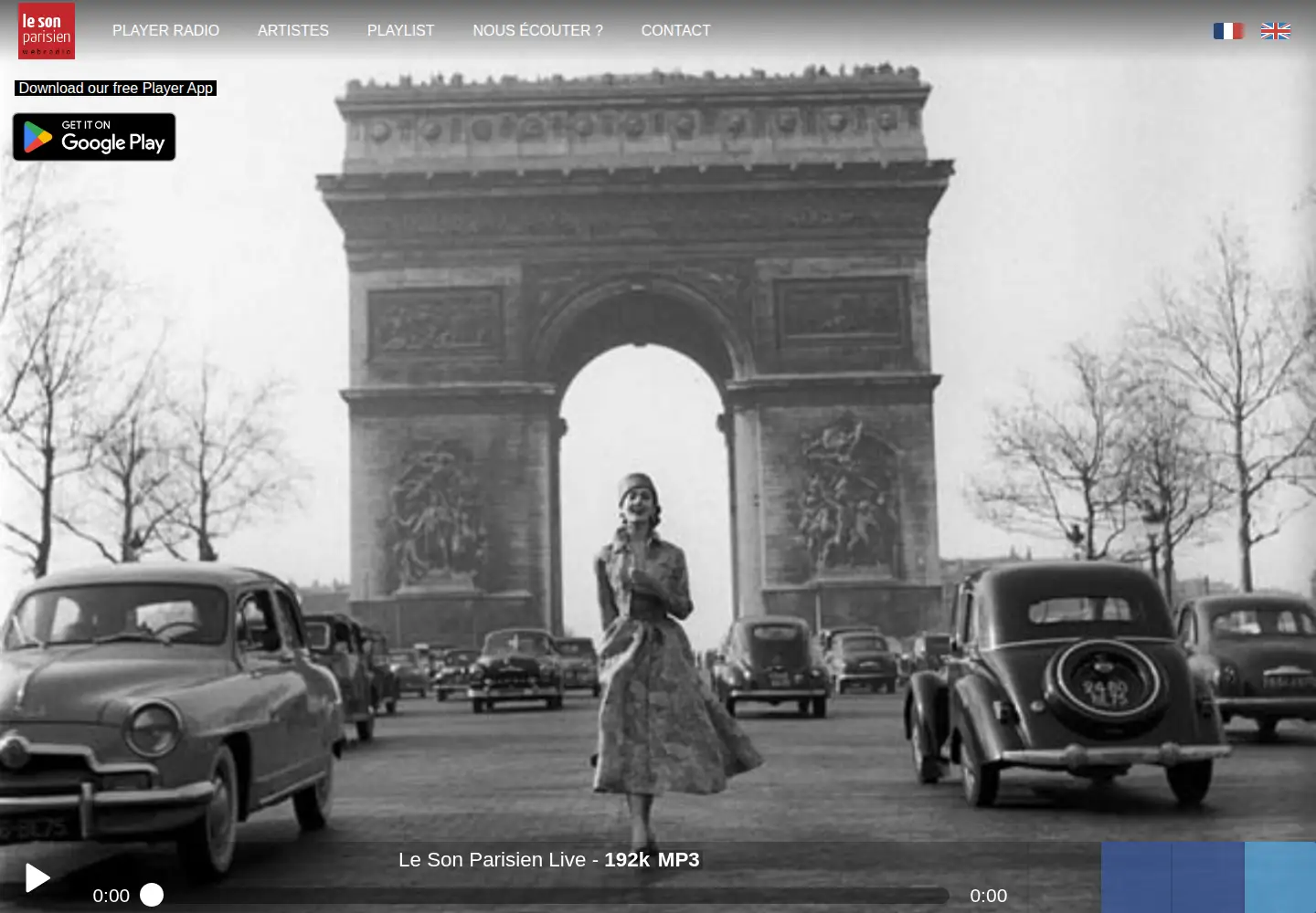 Screenshot of lesonparisien.com