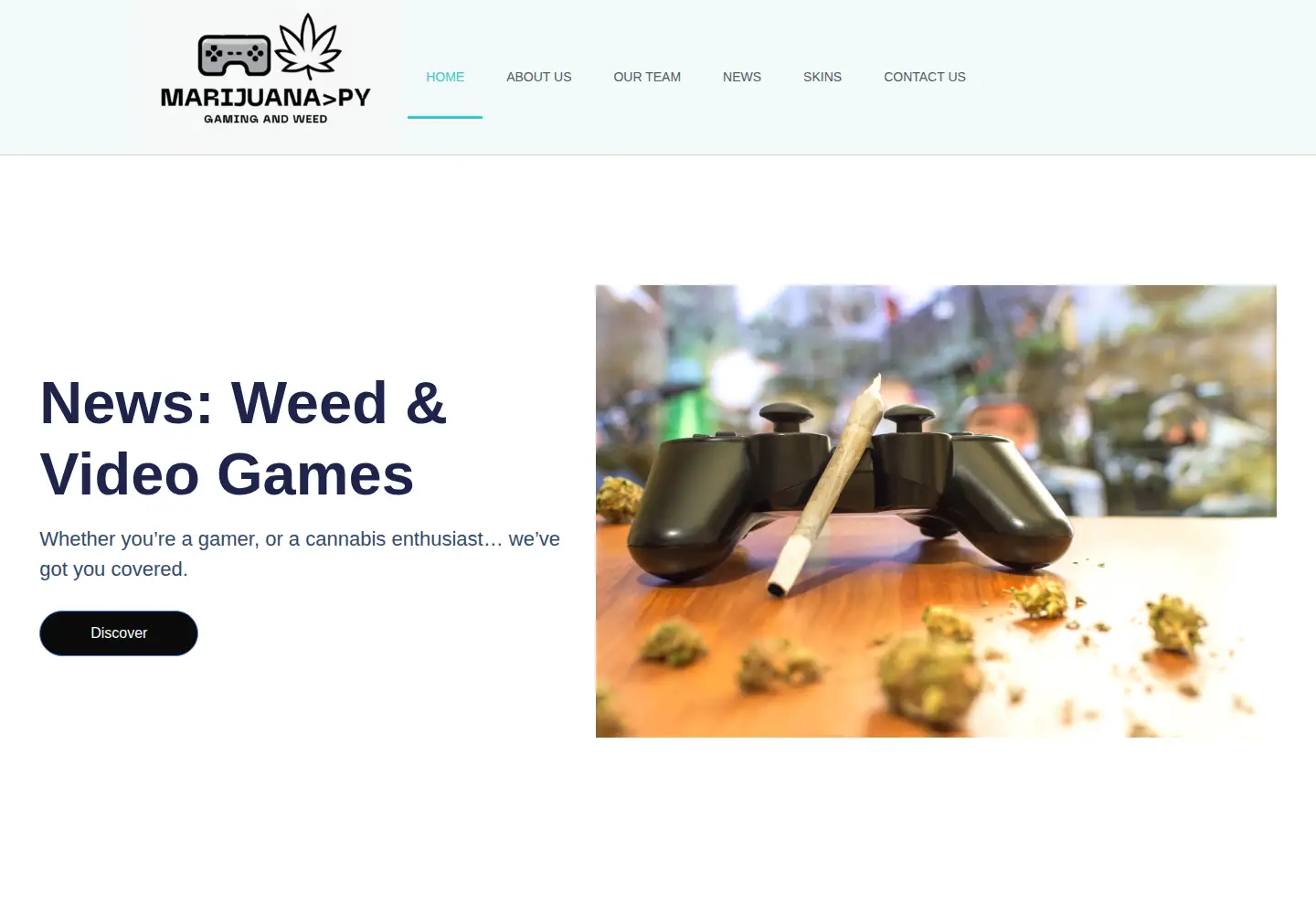 Screenshot of marijuanapy.com