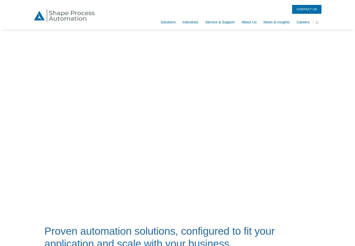 Screenshot of shapeprocessautomation.com