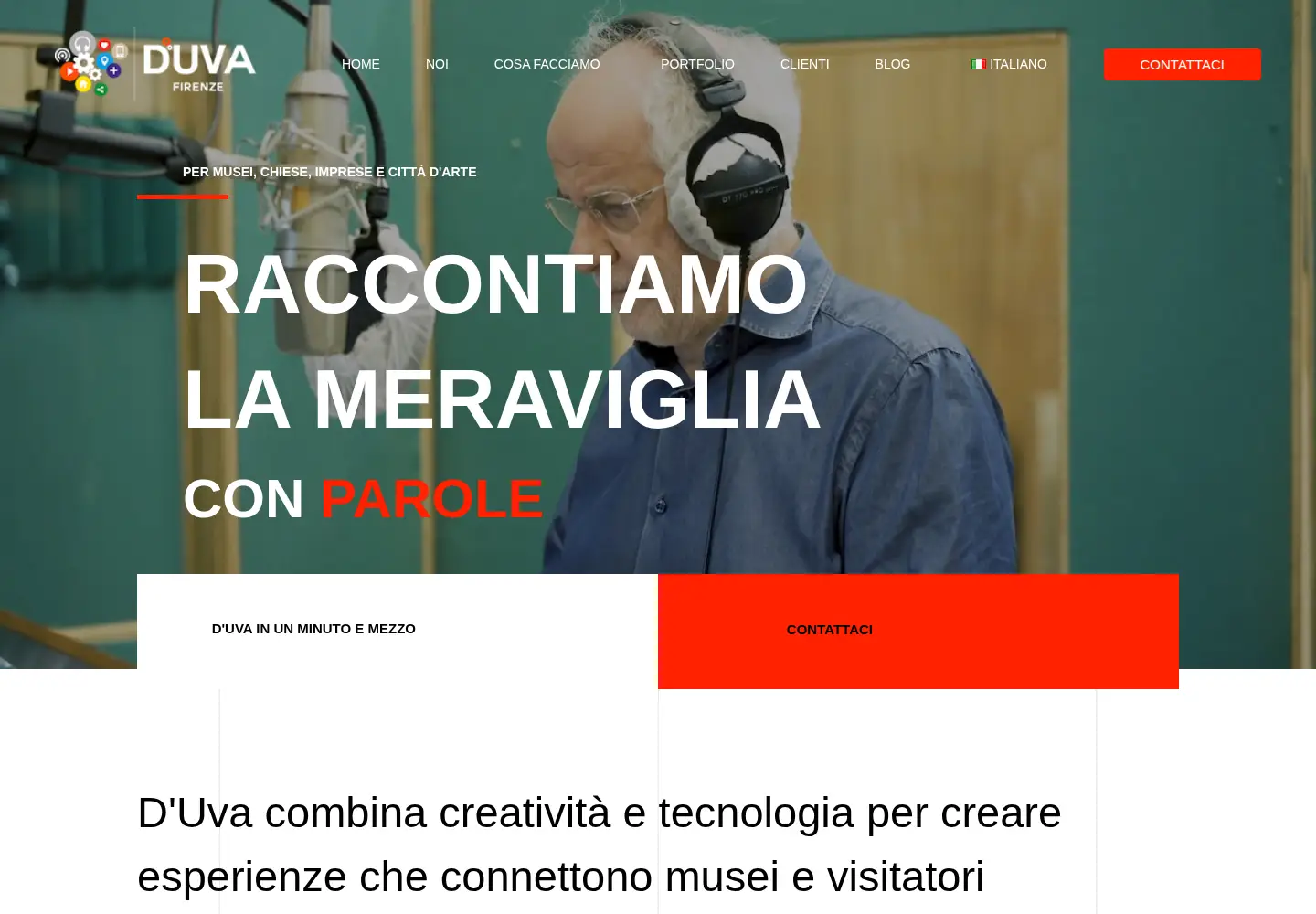 Screenshot of duva.eu