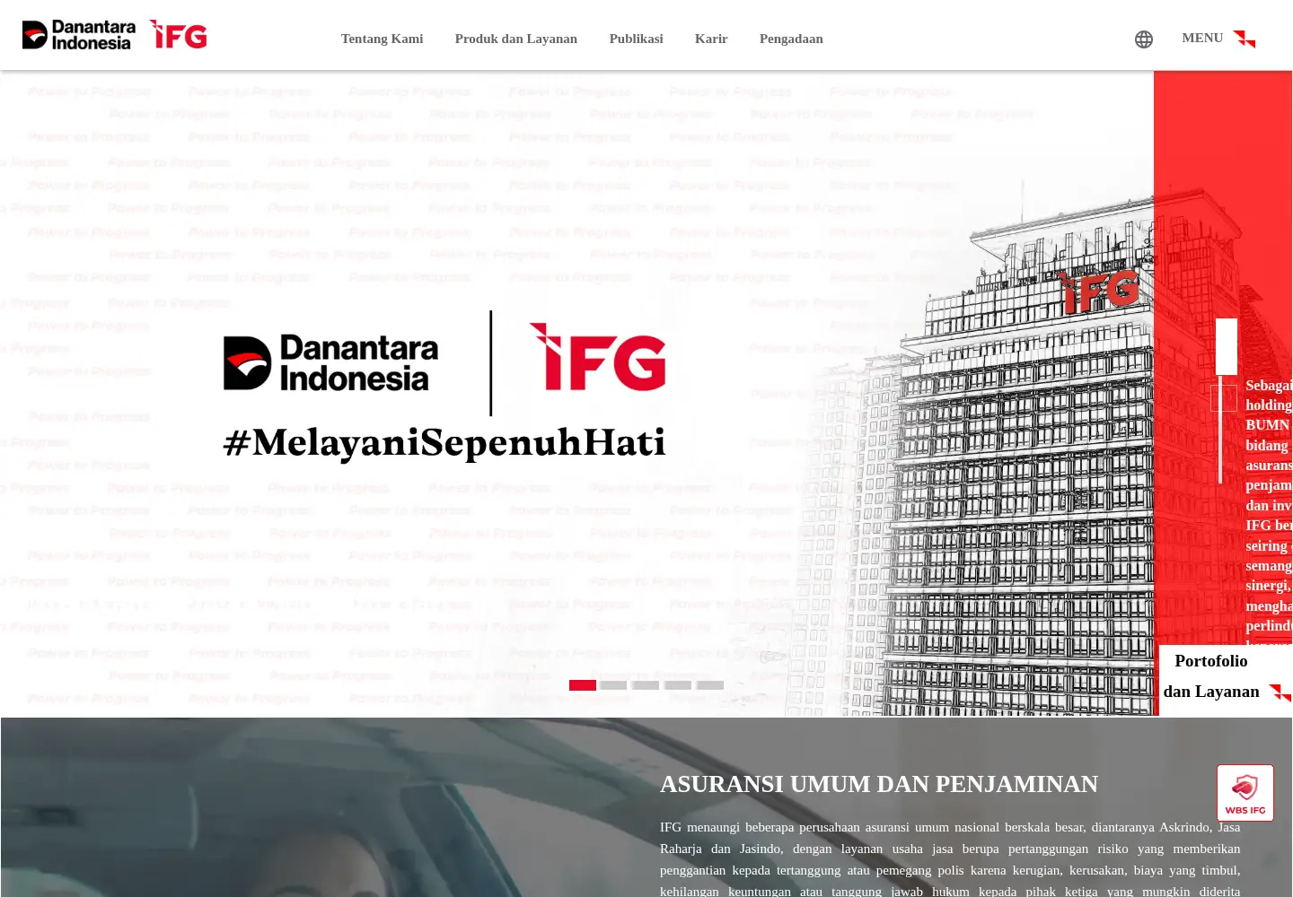 Screenshot of ifg.id