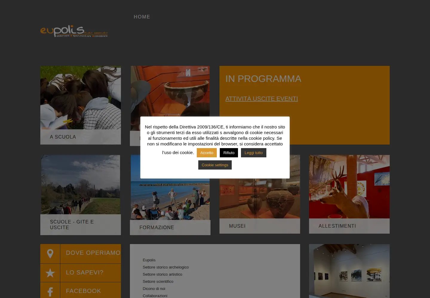 Screenshot of eupolis.info