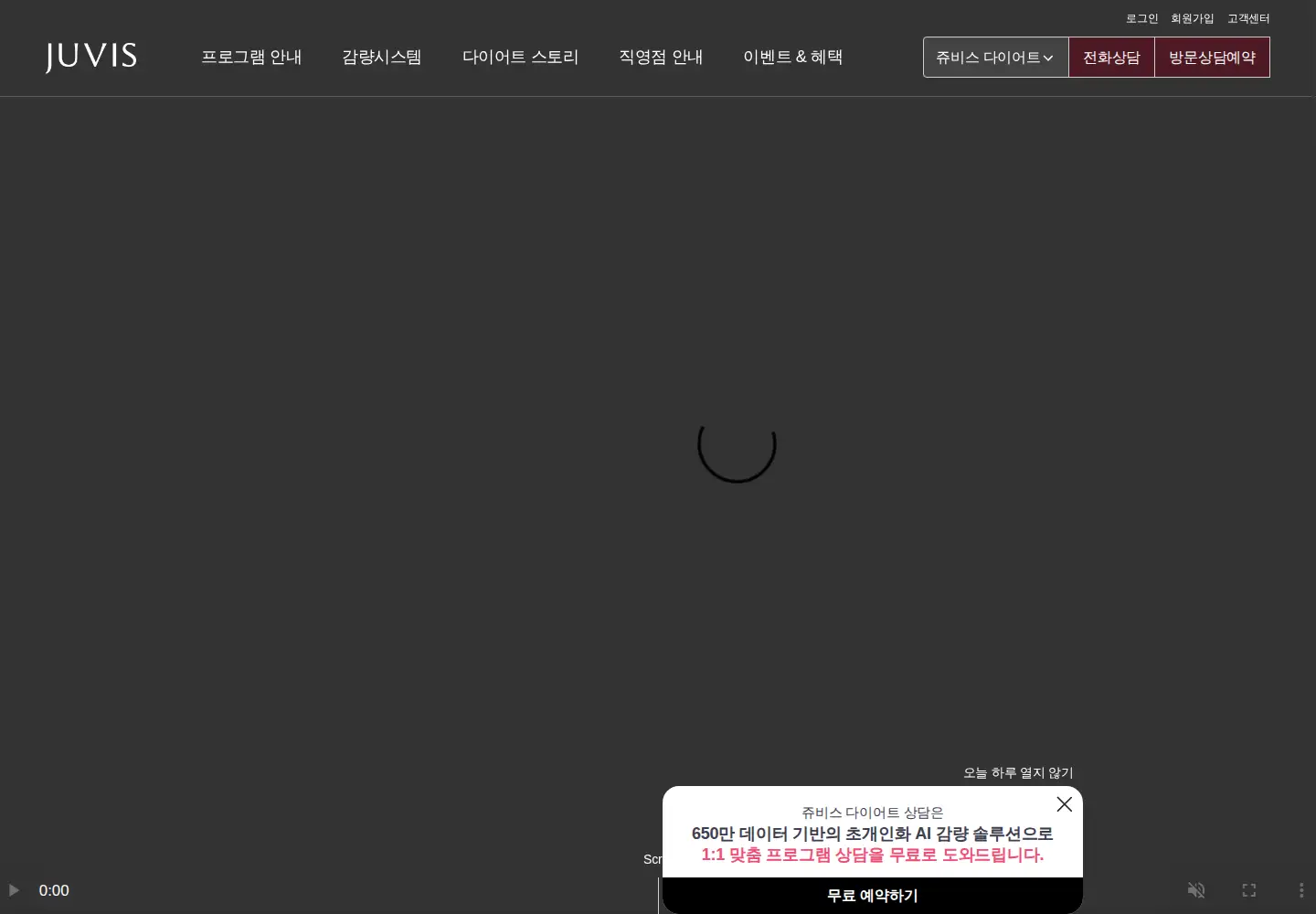 Screenshot of juvis.co.kr