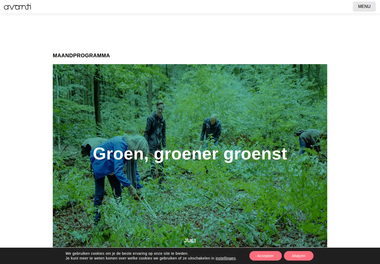 Screenshot of avanti-almere.nl