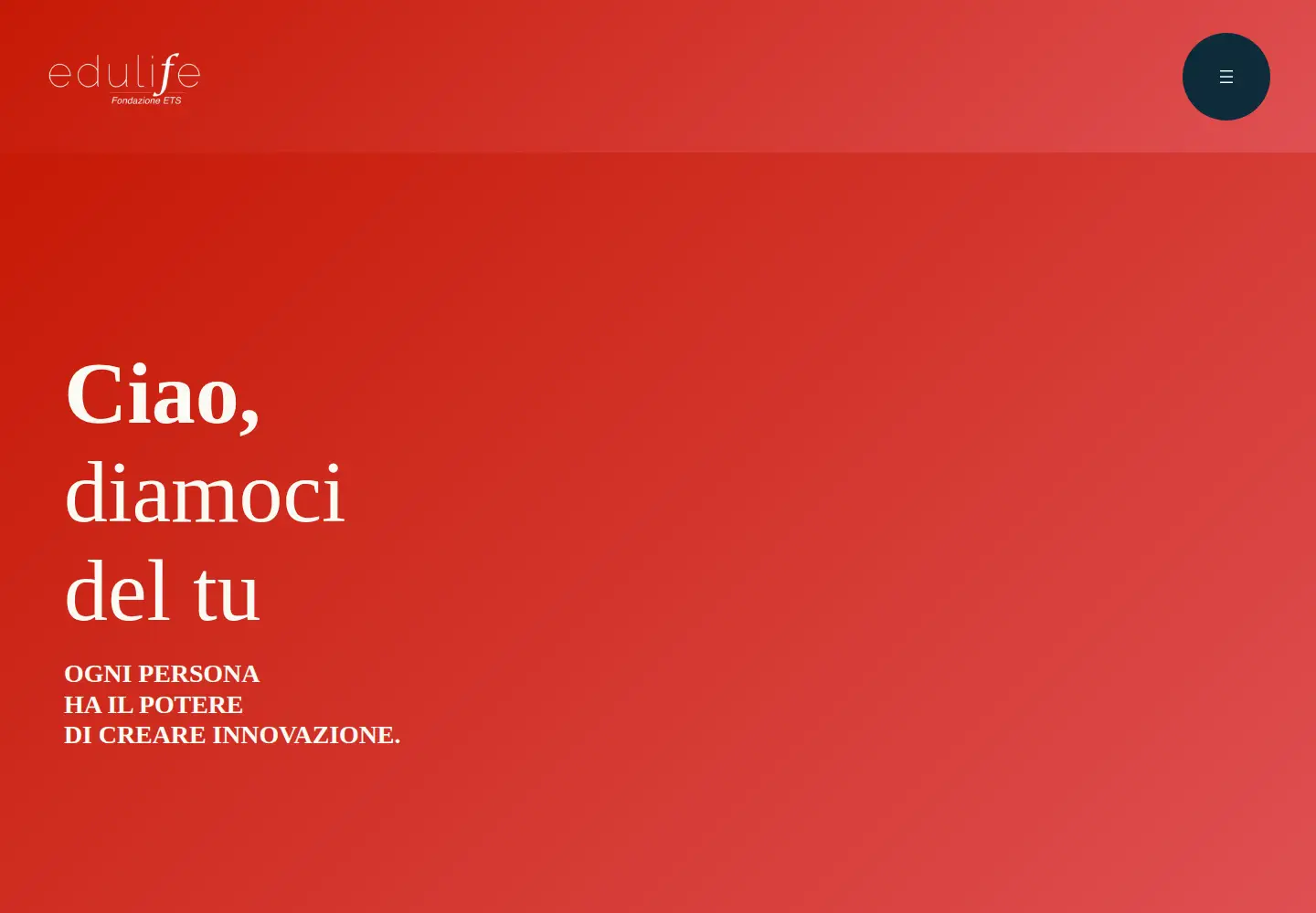 Screenshot of fondazioneedulife.org