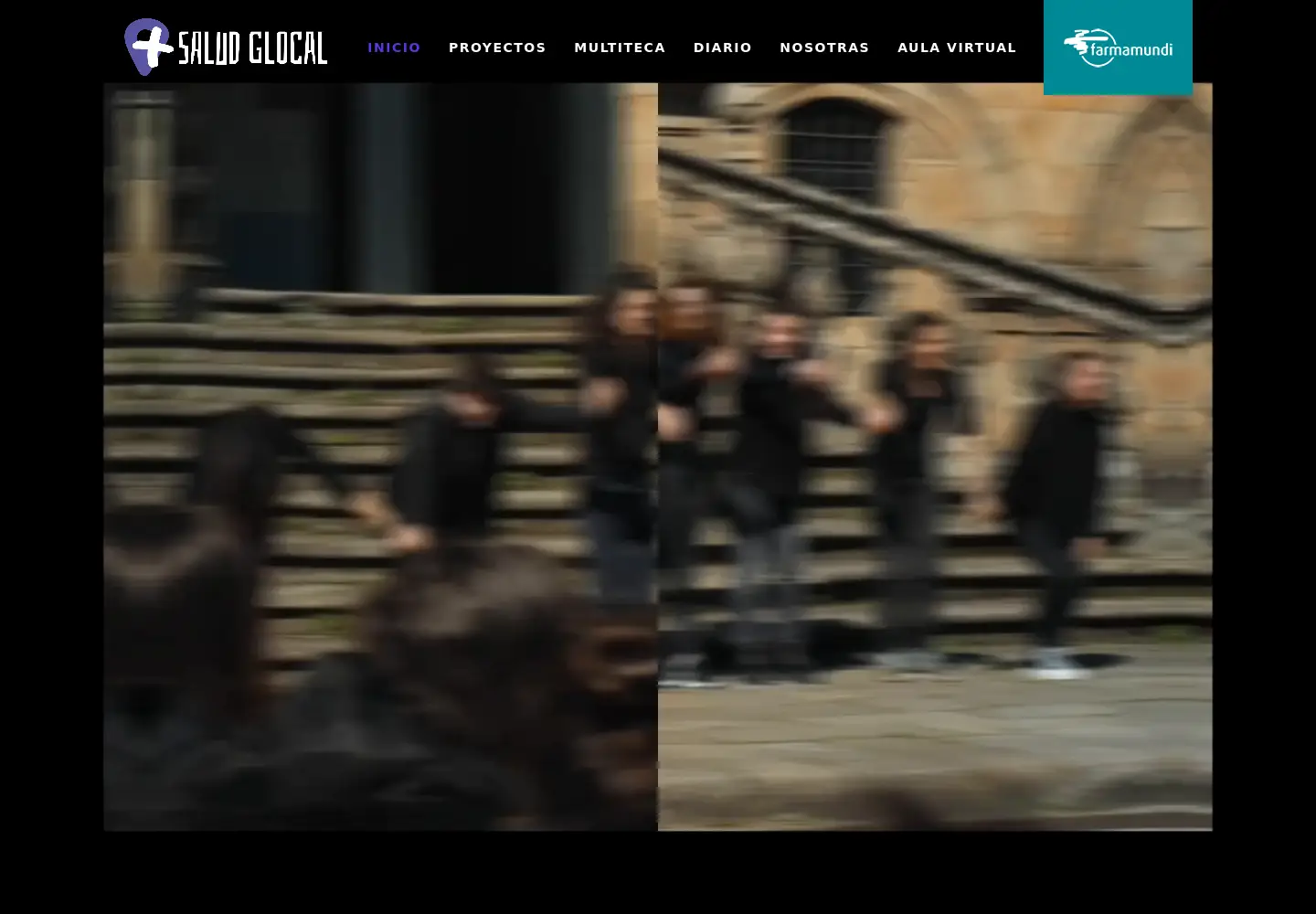Captured homepage of saludglocal.org in the current scan