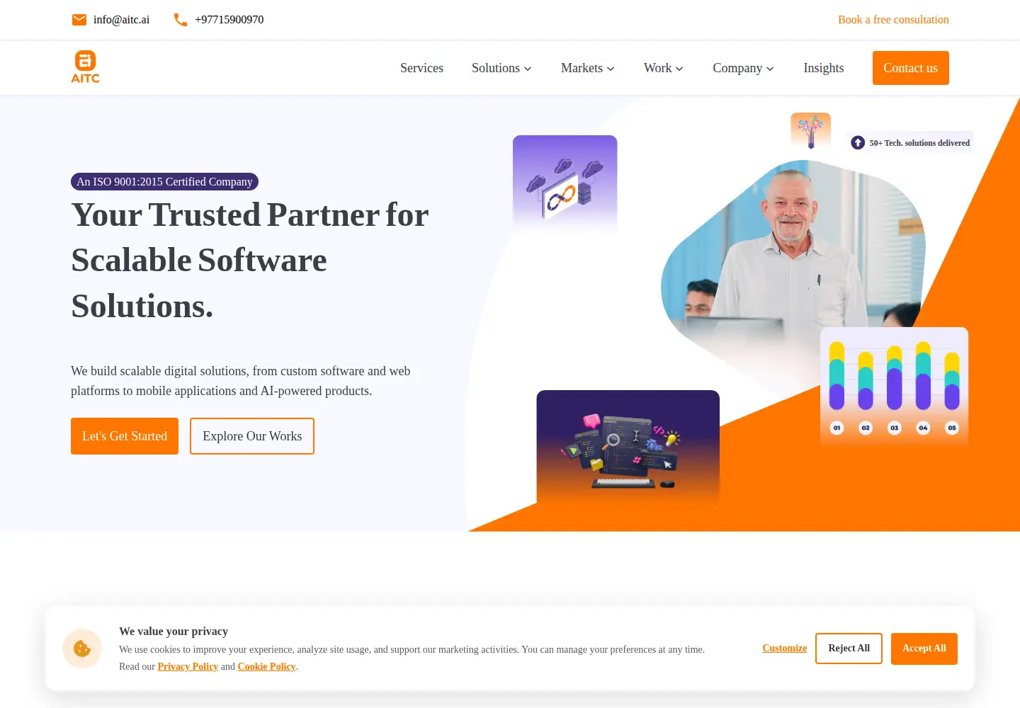 Screenshot of aitc.ai