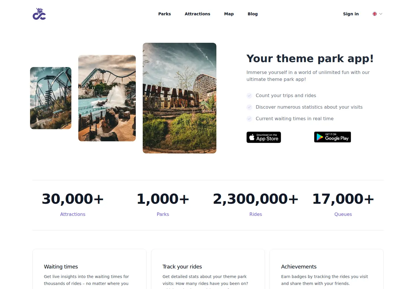 Captured homepage of coaster.cloud in the current scan