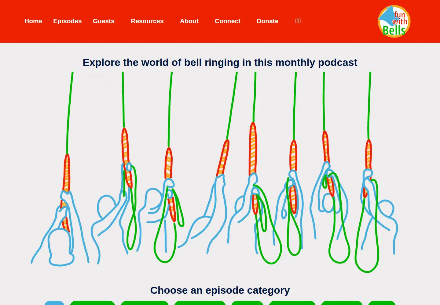 Screenshot of funwithbells.com