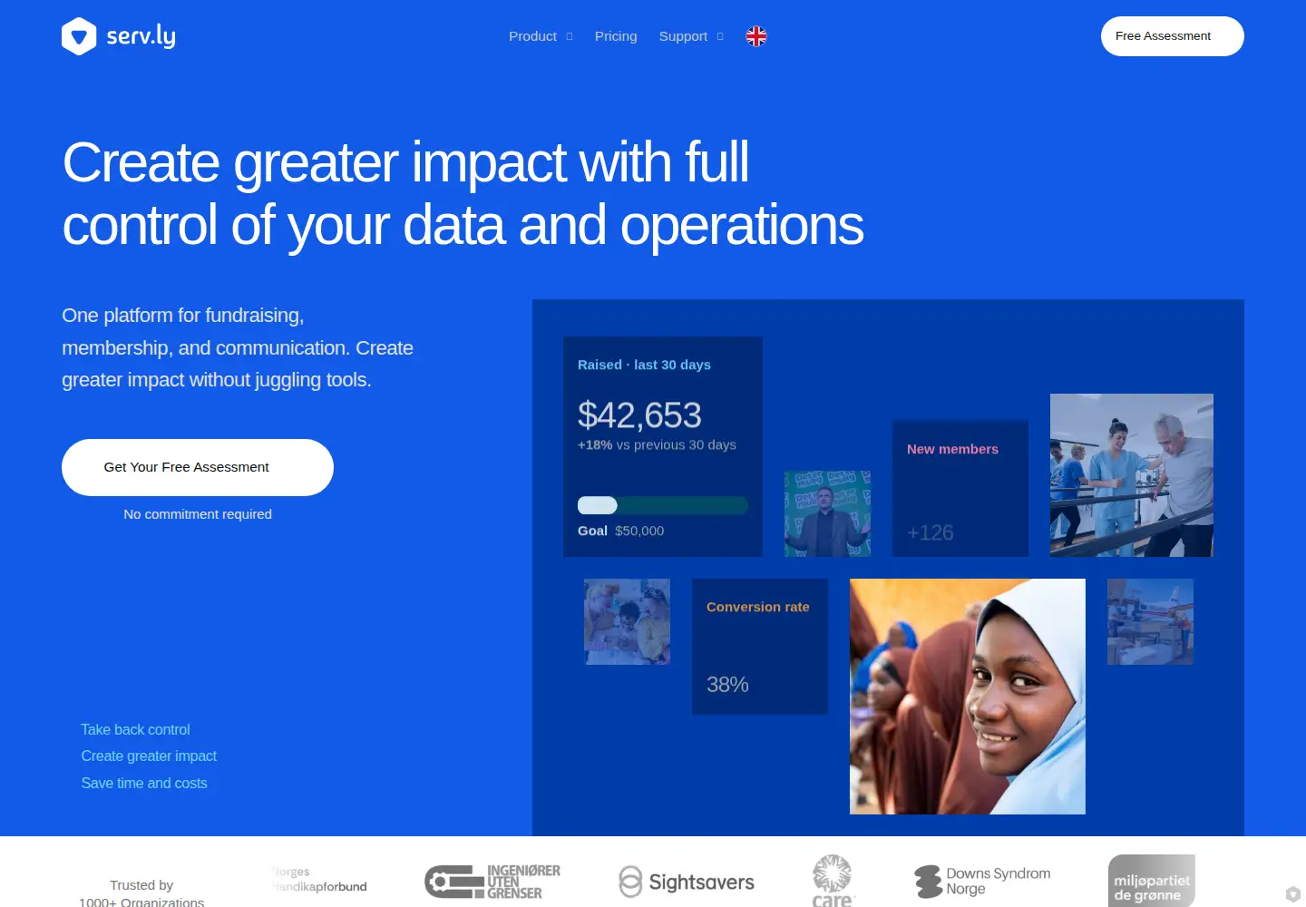 Screenshot of getcornerstone.com