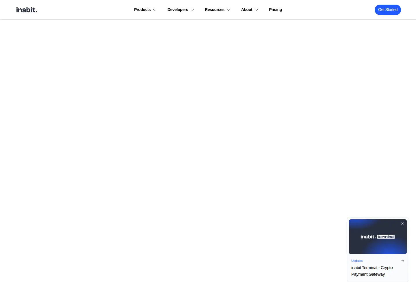 Screenshot of inabit.com