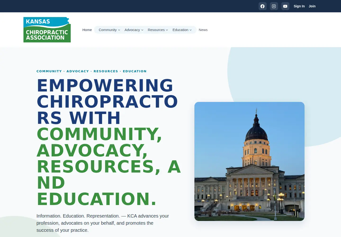 Screenshot of kansaschiro.com