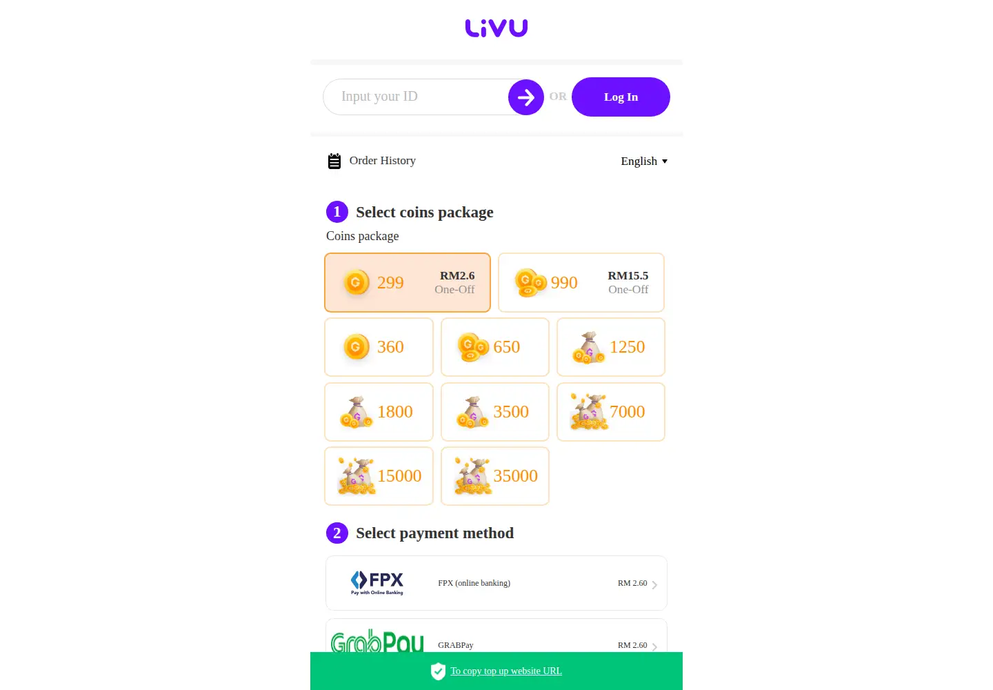 Screenshot of livuchat.com