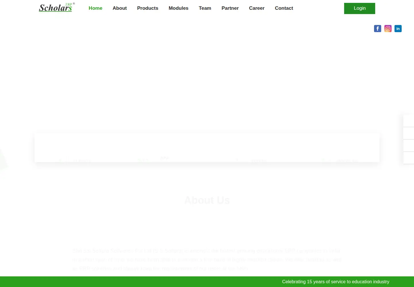 Screenshot of scholarserp.com