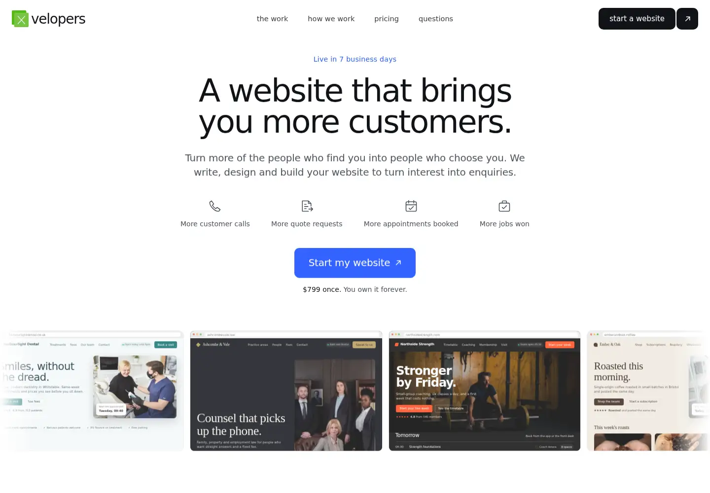 Screenshot of xvelopers.com