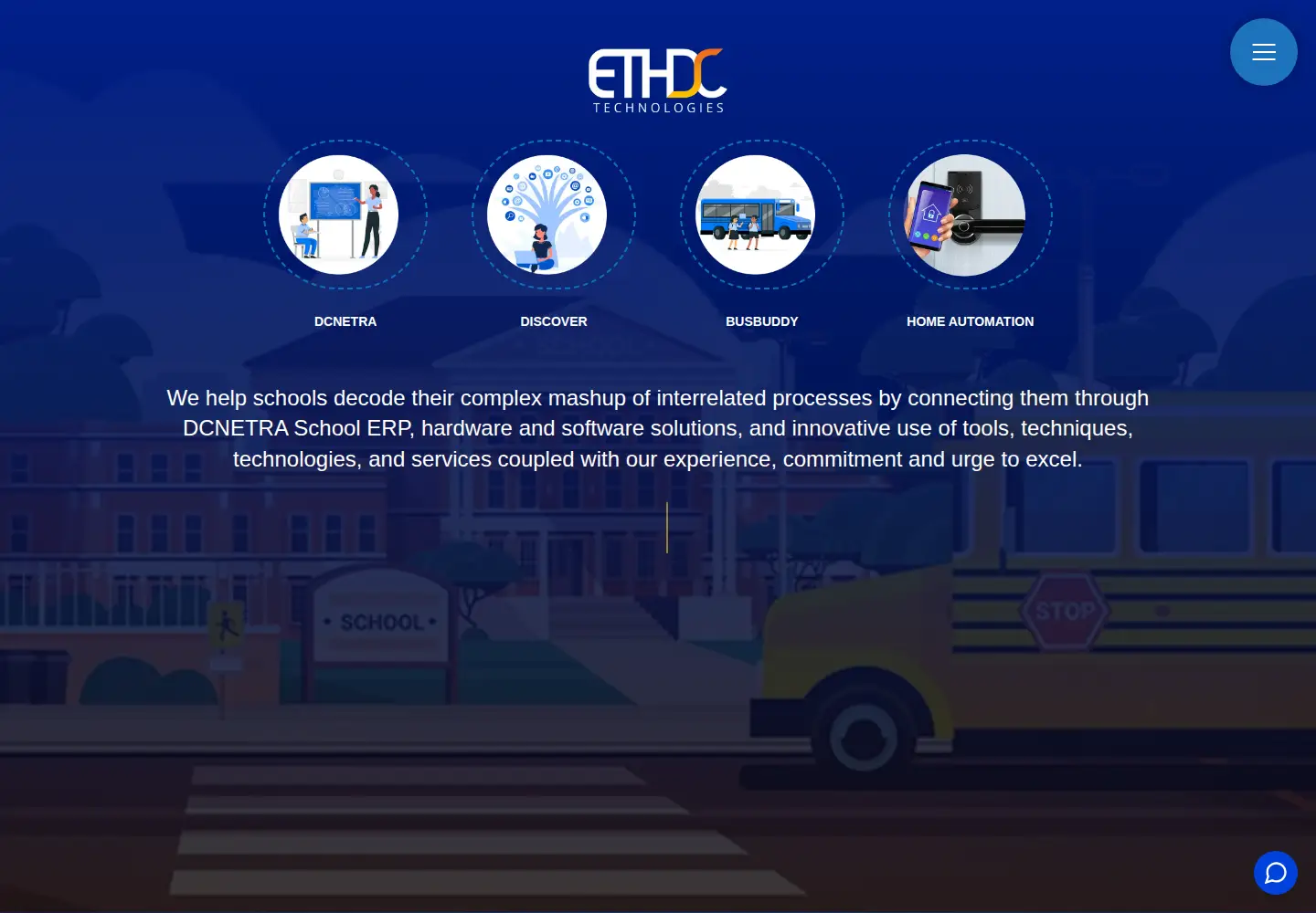 Screenshot of ethdc.in