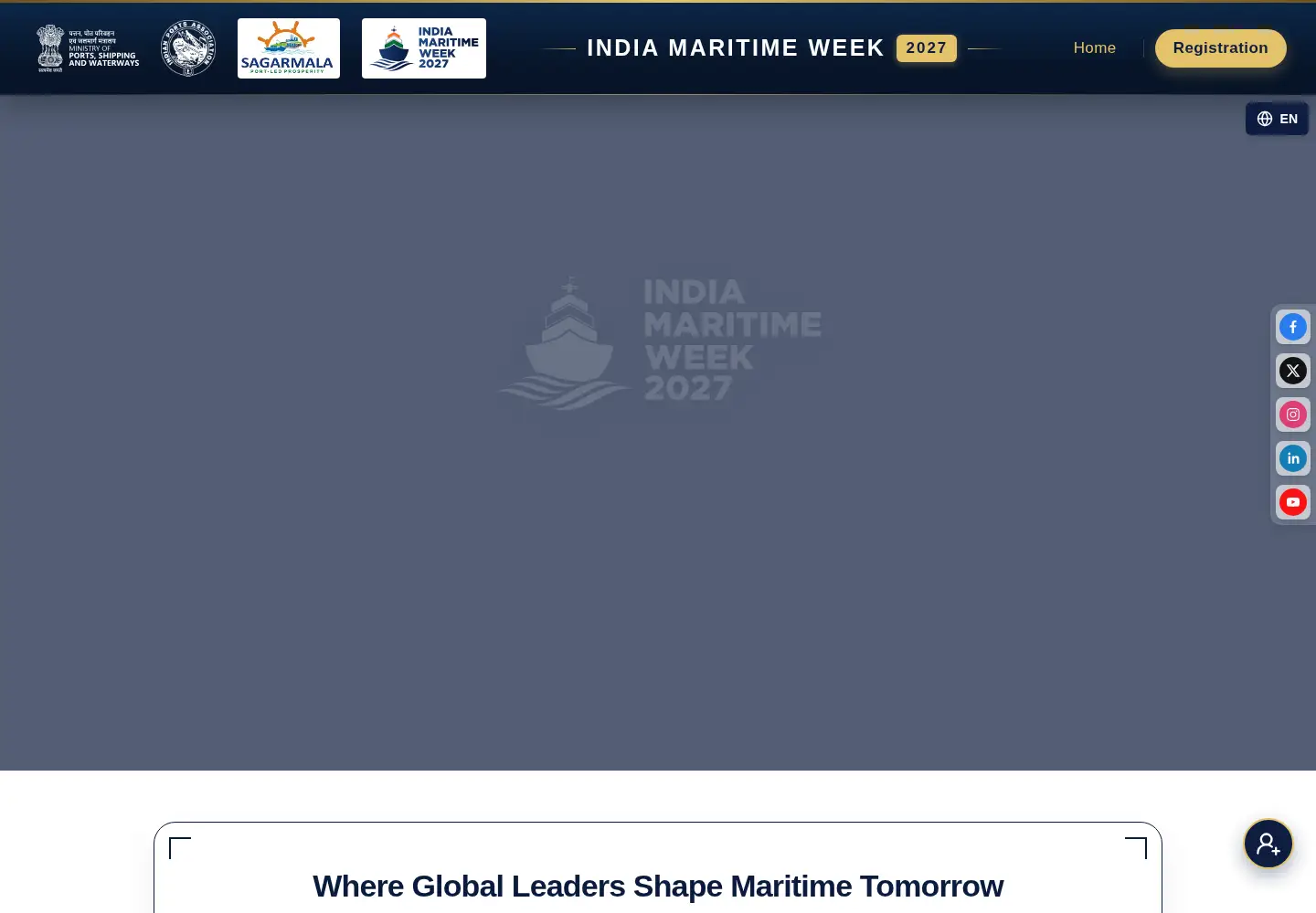 Captured homepage of imw.org.in in the current scan