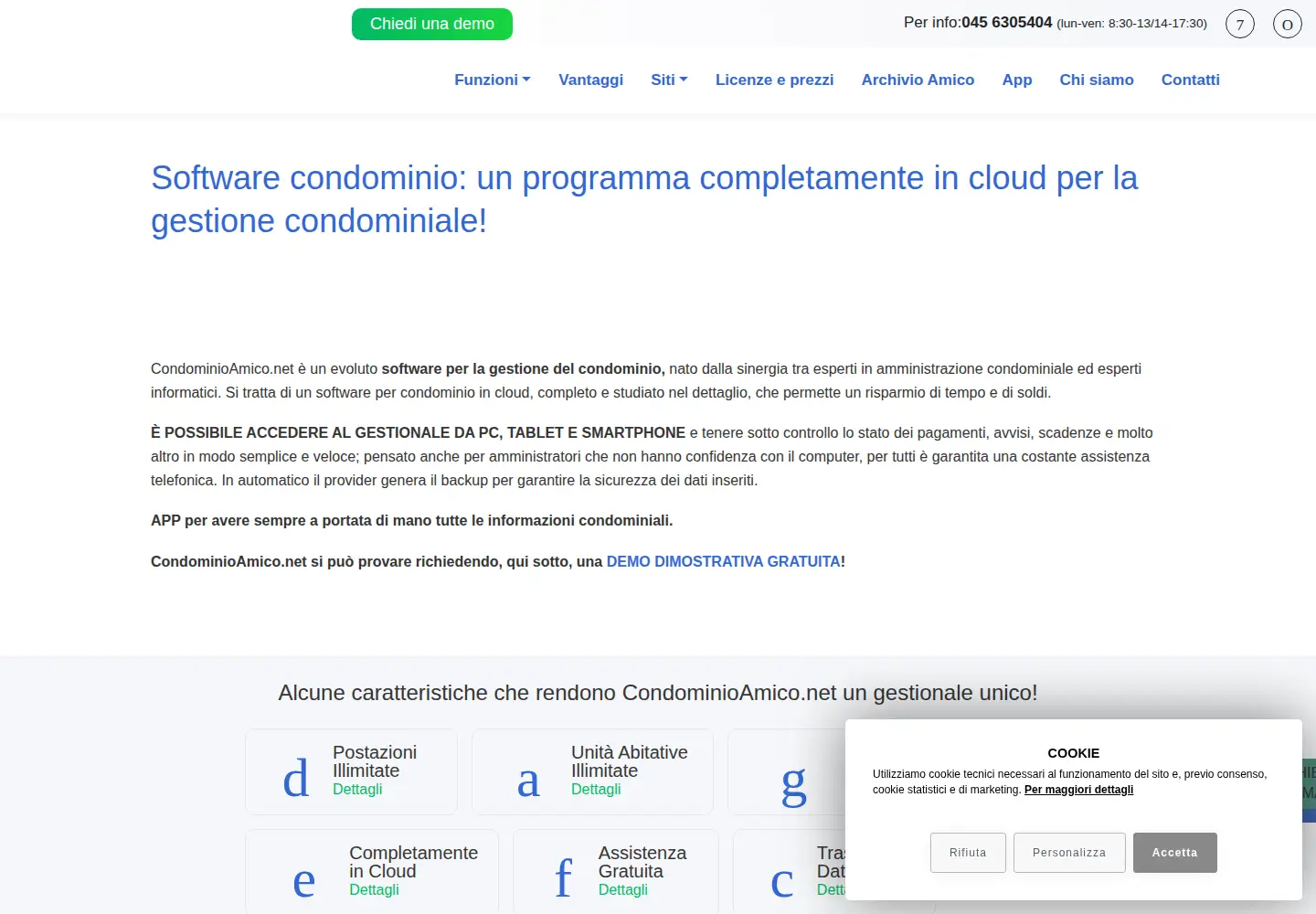 Screenshot of condominioamico.net