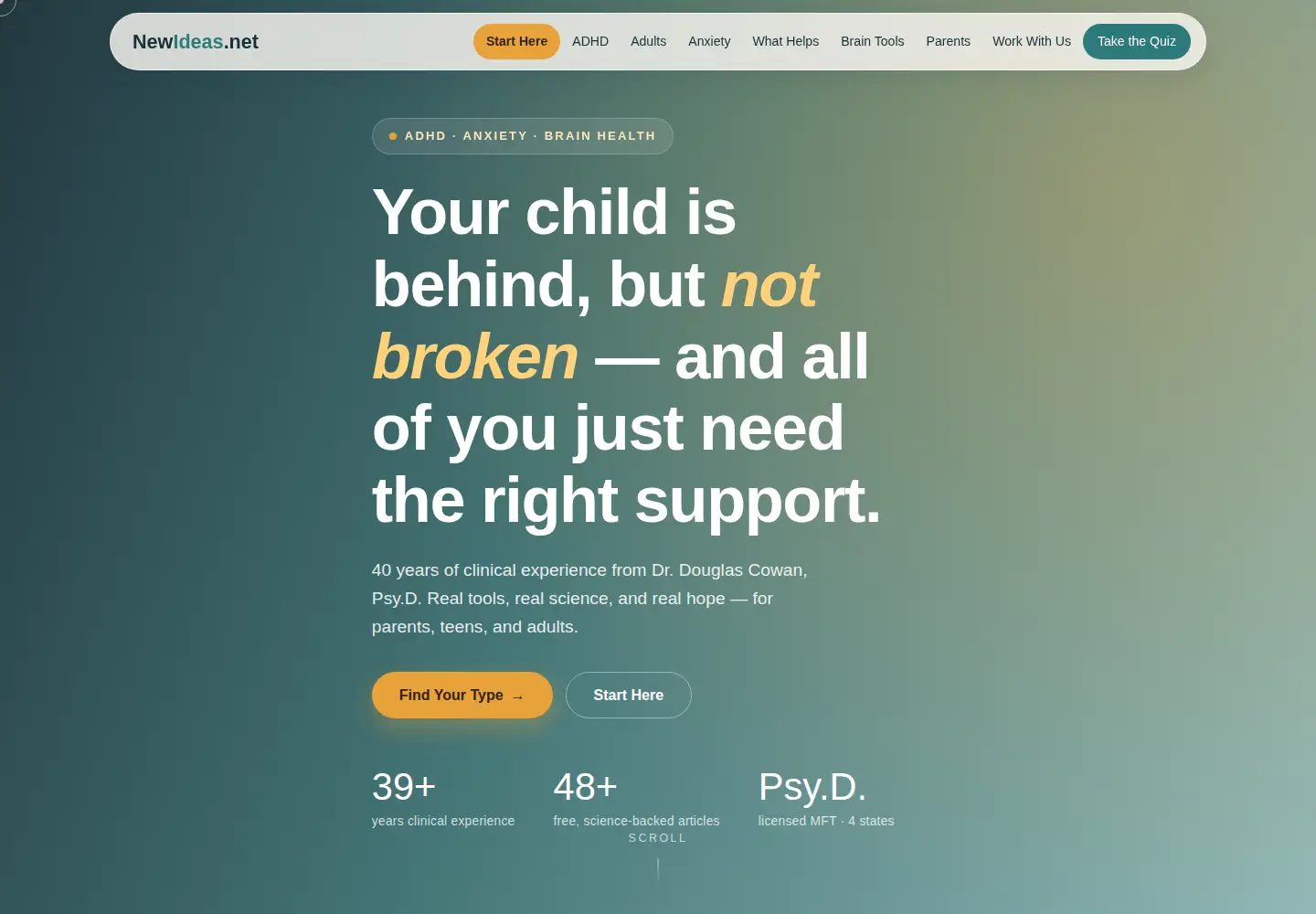 Screenshot of newideas.net