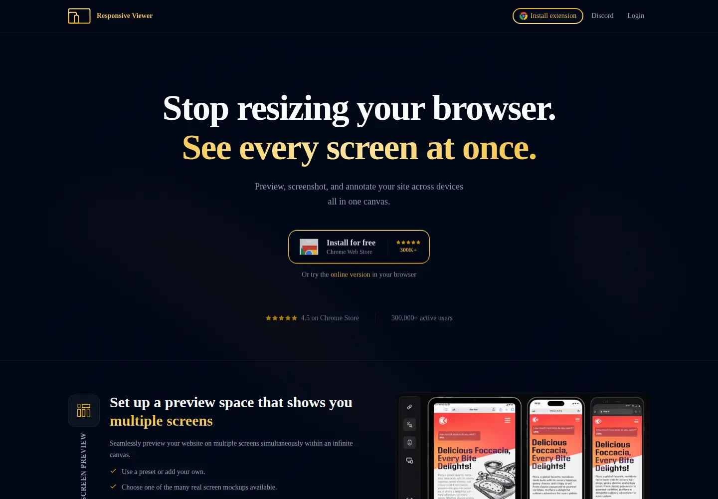 Screenshot of responsiveviewer.org