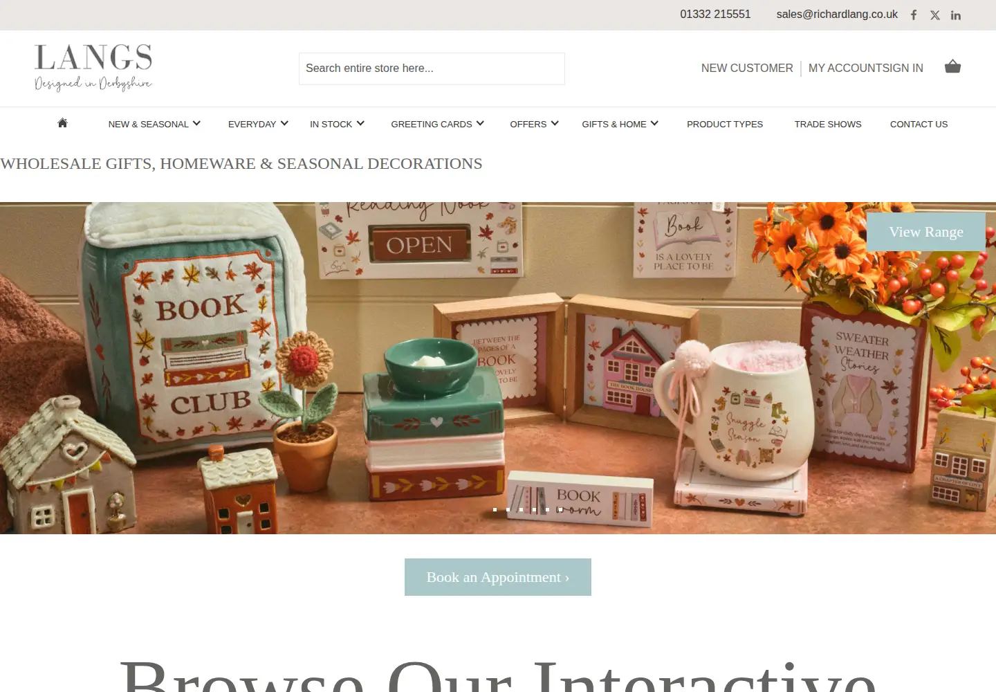 Captured homepage of richardlang.co.uk in the current scan