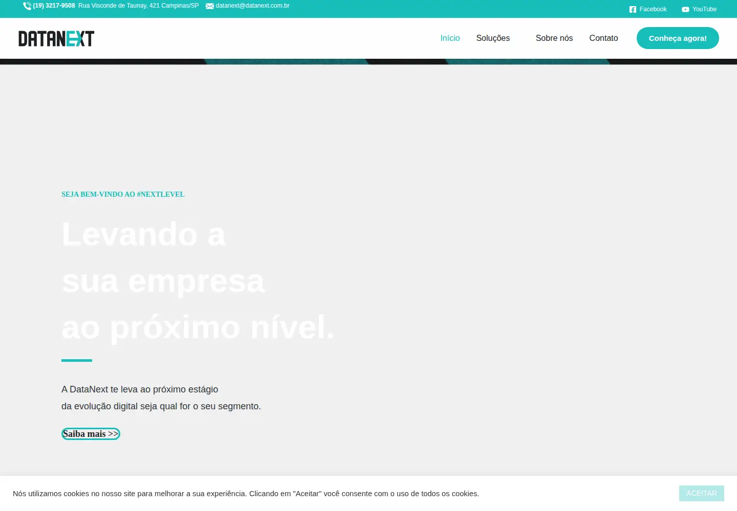 Screenshot of datanext.com.br