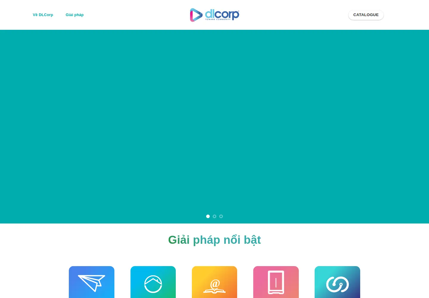 Screenshot of dlcorp.com.vn