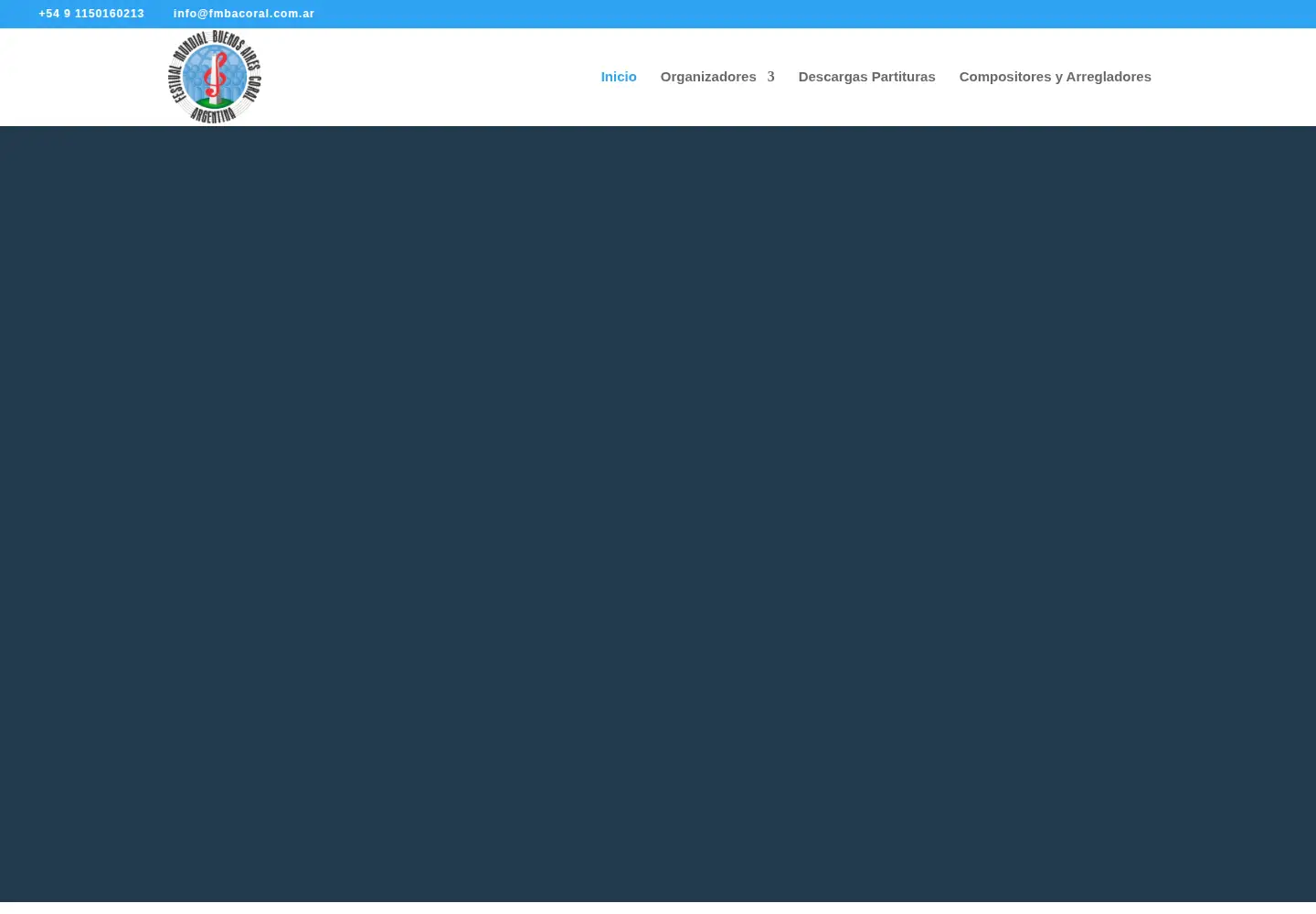 Screenshot of fmbacoral.com.ar