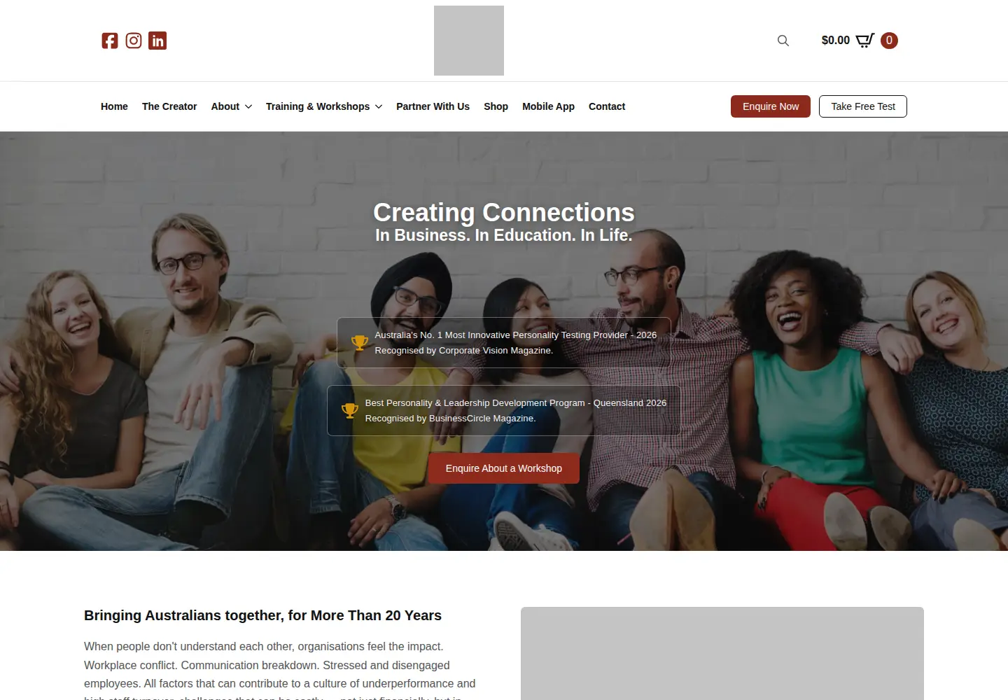 Screenshot of ausidentities.com.au