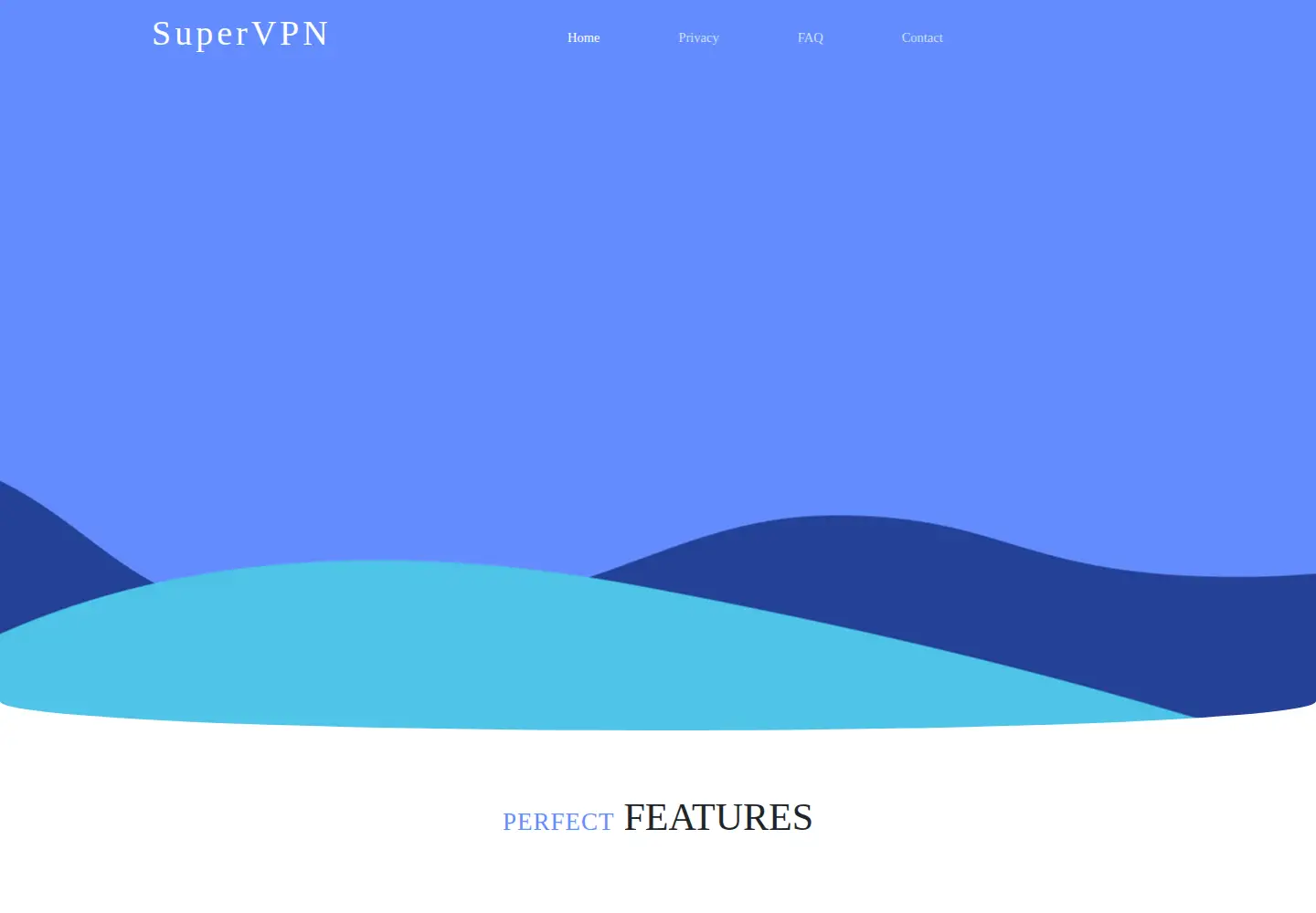 Screenshot of supervpn.best