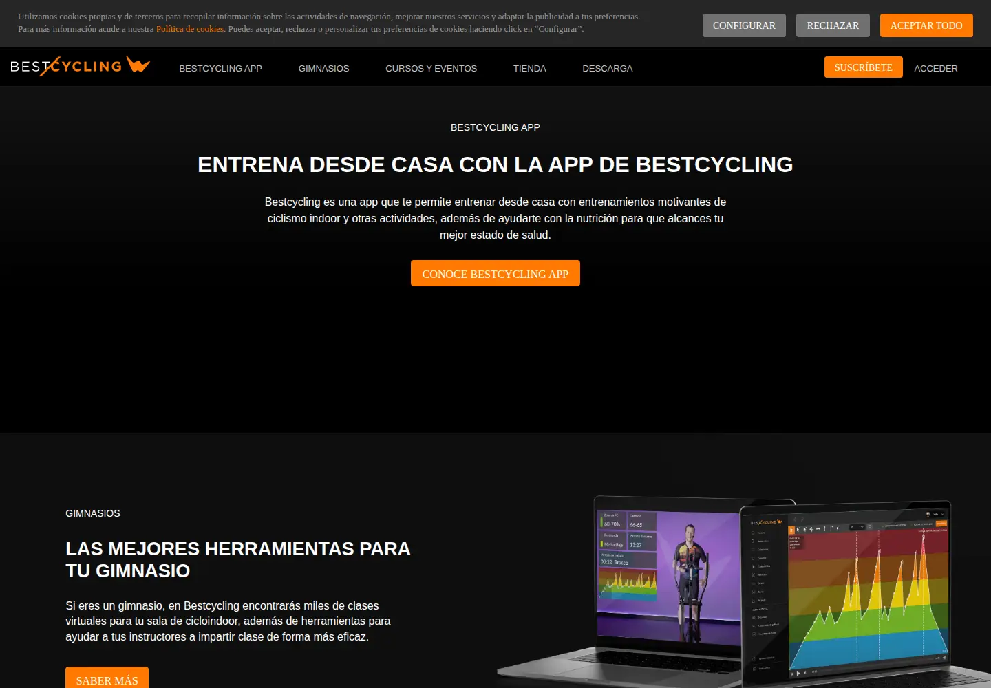 Screenshot of bestcycling.com