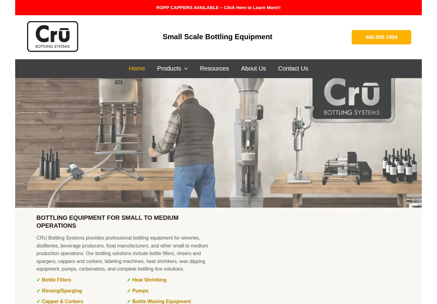 Screenshot of crusystems.com