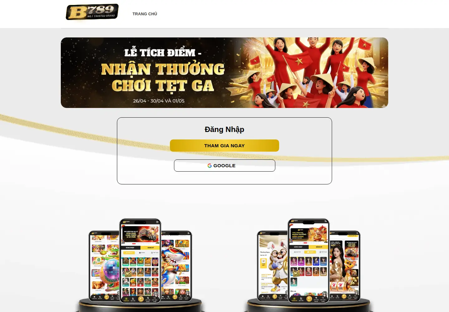 Screenshot of dangnhapbong789.com