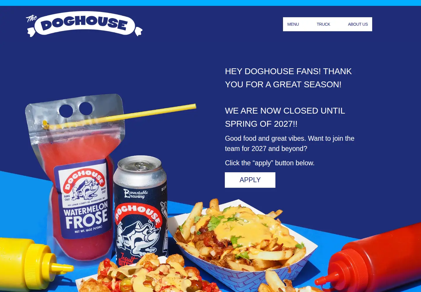 Screenshot of doghousedennis.com