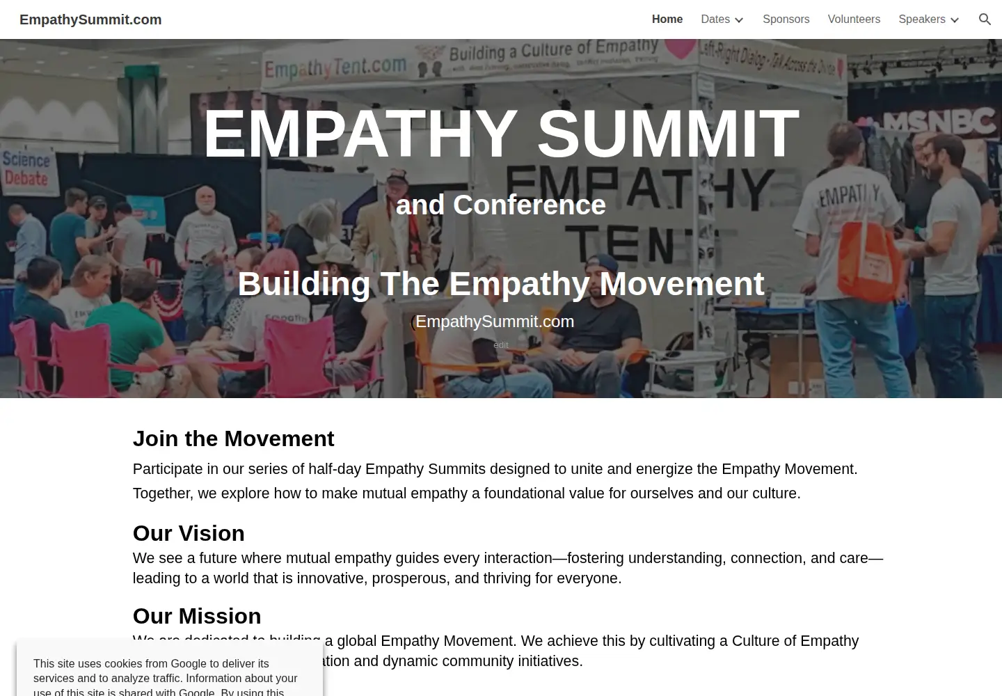 Screenshot of empathysummit.com