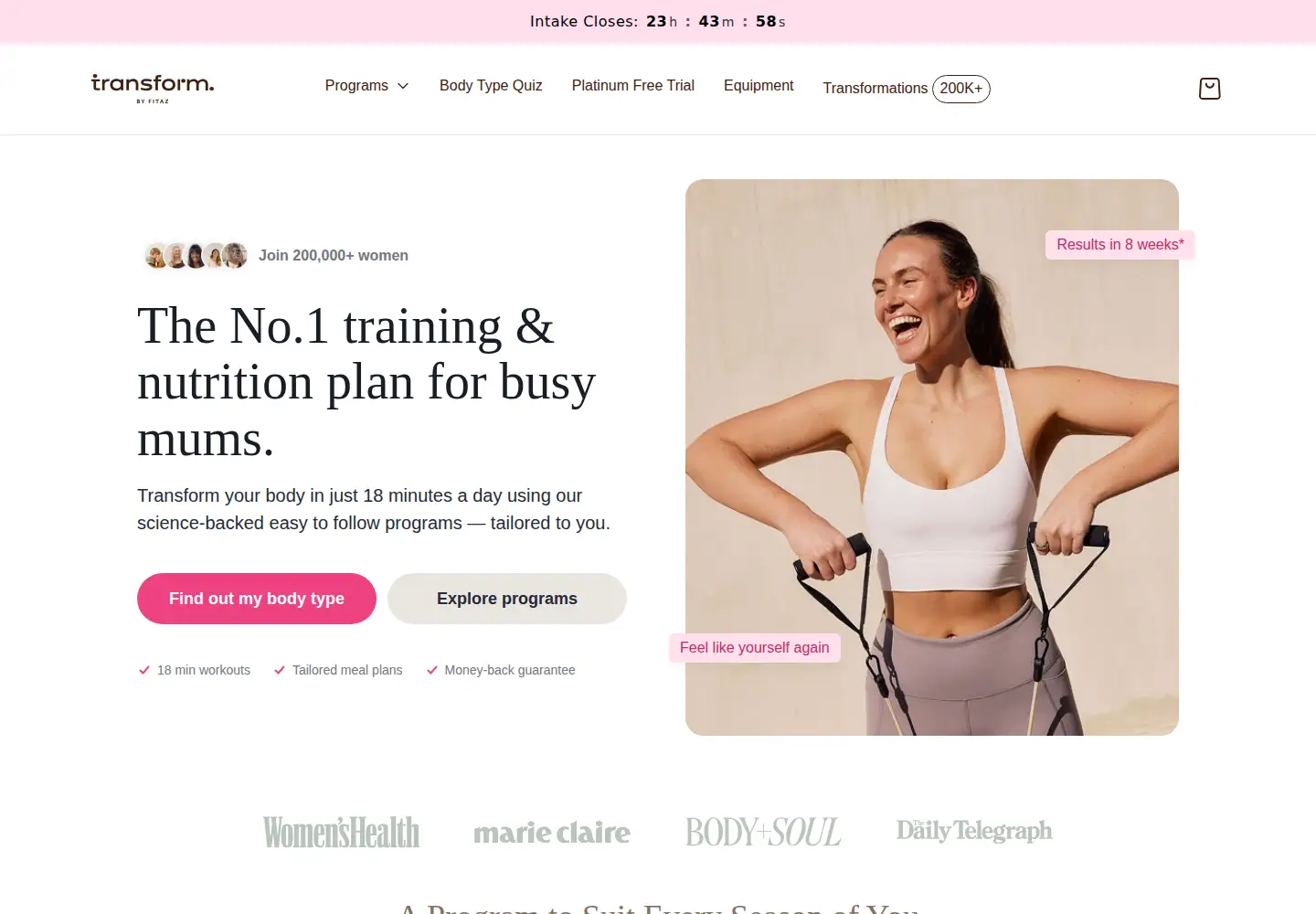 Screenshot of fitazfk.com