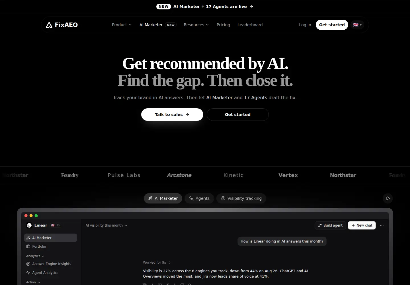 Screenshot of fixaeo.com