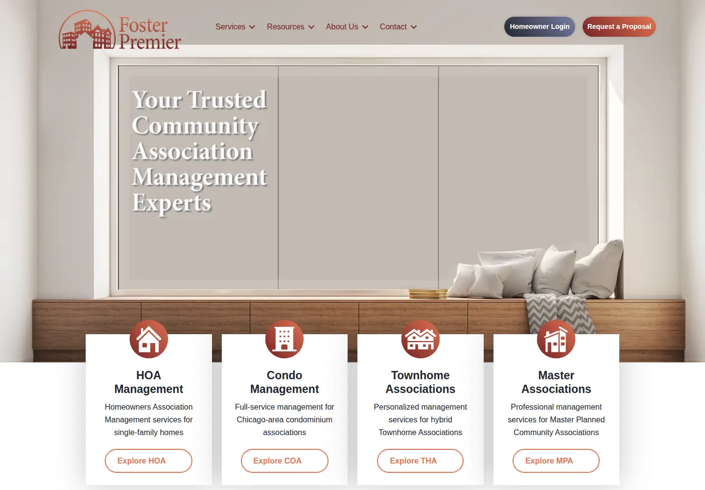 Screenshot of fosterpremier.com