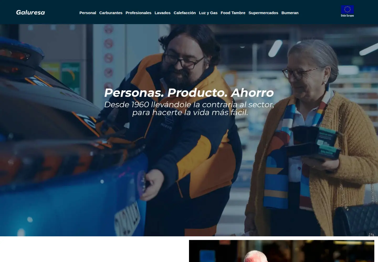 Screenshot of galuresa.com