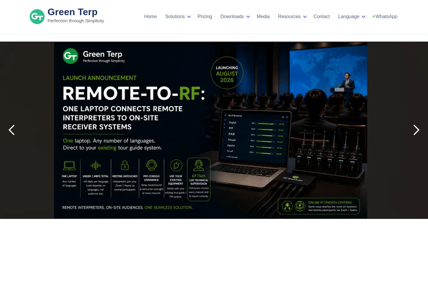 Screenshot of gtmeeting.com