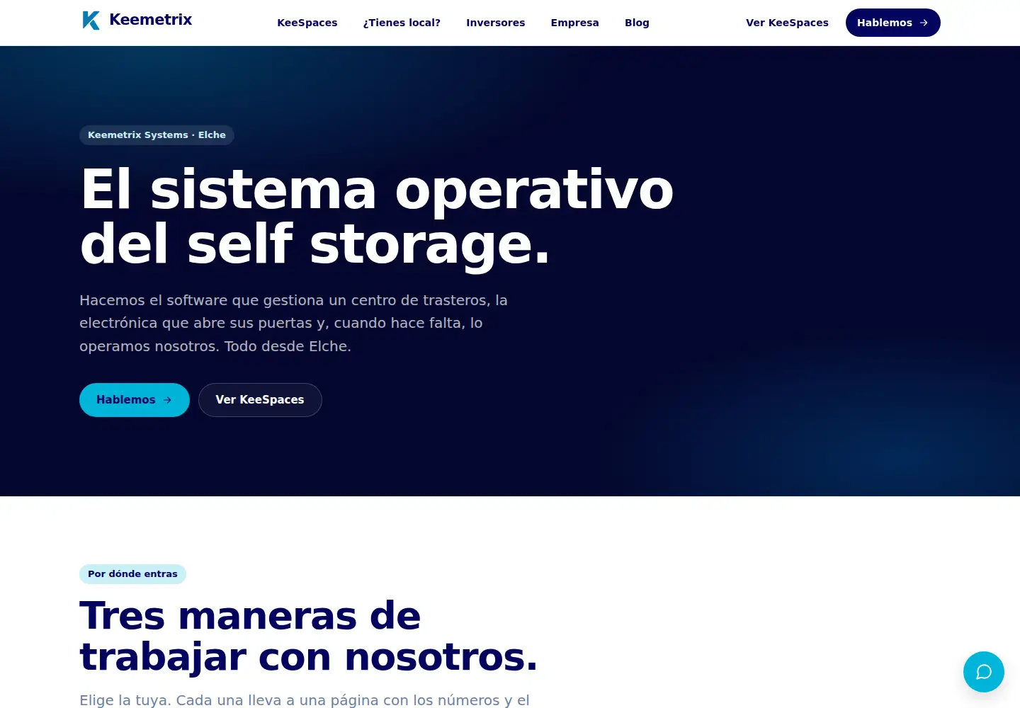 Screenshot of keemetrix.com