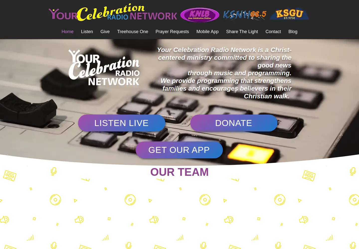 Screenshot of knlb.com