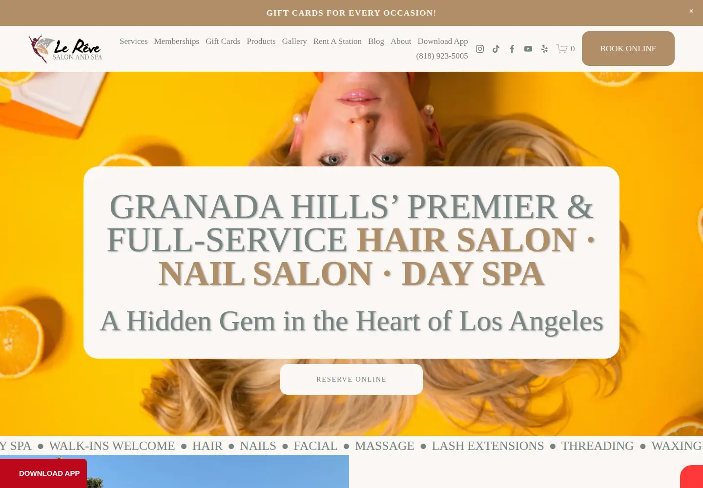 Screenshot of lerevesalondeparis.com